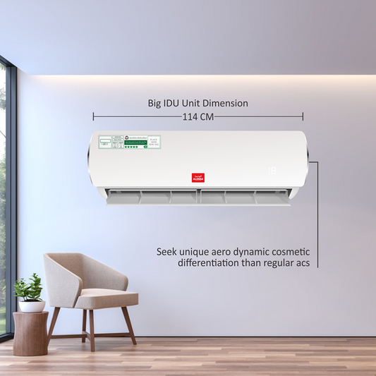 1..5 Ton Split Air Conditioner (18000 BTU) Turbo Cooling