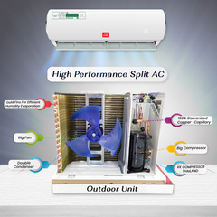 2 Ton Split Air Conditioner, Piston Compressor, 22800 BTU | High Performance