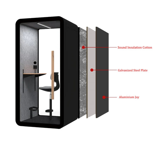 Multifunction Soundproof Office Booth SUPERBOX-SL