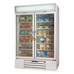 MMR49-1-W-LED-MarketMax Refrigerated Merchandiser, reach-in, two