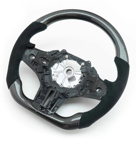 BMW 2 Series G42, M2 G87, M3 G80 & M4 G82 Carbon Fibre Steering Wheel by OHC