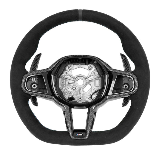 BMW 2 Series G42, M2 G87, M3 G80, M4 G82 Facelift Carbon Fibre Steering Wheel by TRE