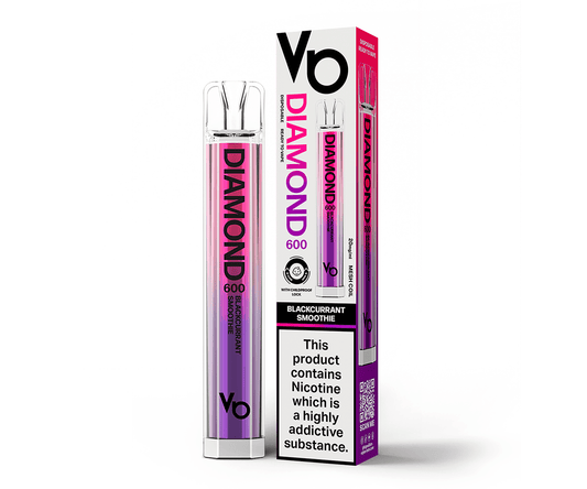 Diamond 600 Blackcurrant Smoothie Disposable Vape - Click & Vape