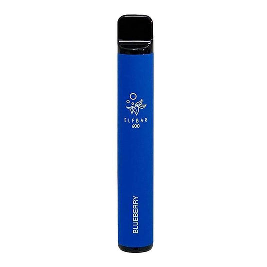 ELF BAR 600 BLUEBERRY Disposable Vape 20mg - Click & Vape