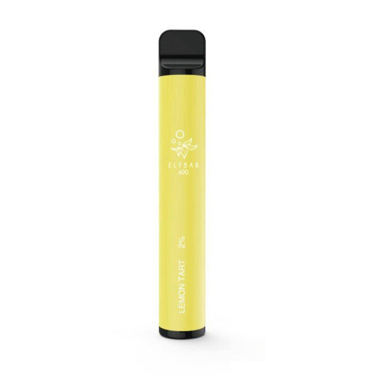 ELF BAR 600 LEMON TART Disposable Vape 20mg - Click & Vape