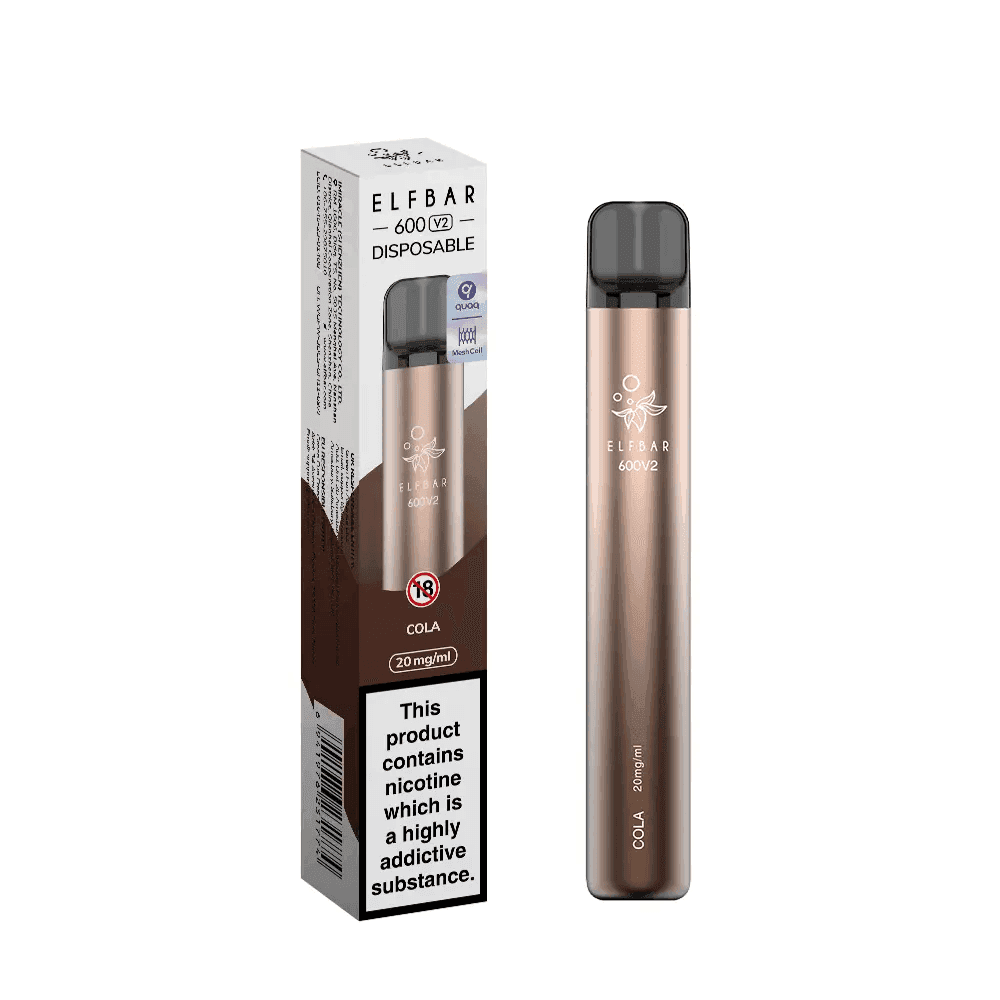 ELF BAR 600 V2 COLA 20MG Disposable Vape - Click & Vape