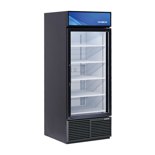 Habco ESM28HC Glass Door Merchandising Refrigerator