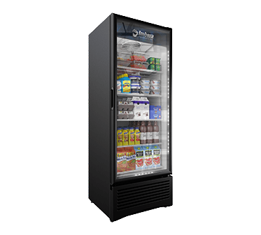 Imbera G319 One-Section Refrigerated Merchandiser, 17.03 cu. ft., LED Lighting, Glass Door | Denson CFE