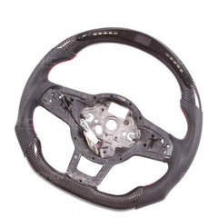 VW Scirocco, Golf, Golf GTI & Golf R Mk7 & Mk7.5 Carbon Fibre LED Race Display Steering Wheel by OHC (2013-2020)