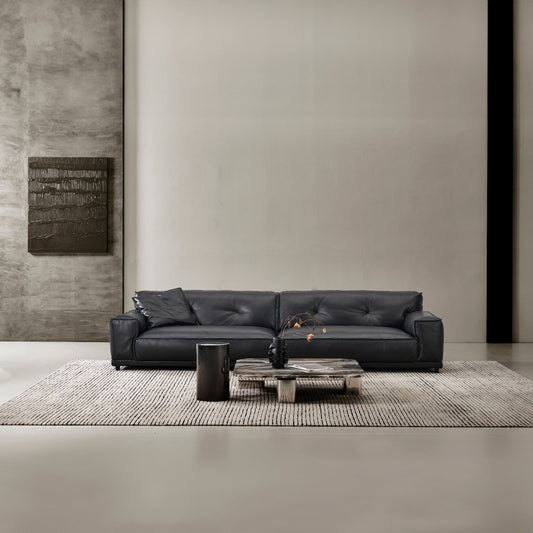 Pre order 55 Days Delivery - Murcia Natural Leather Sofa SF076-4