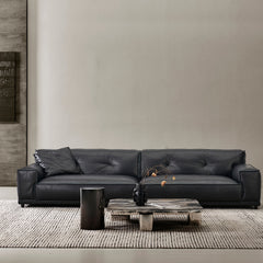 Pre order 55 Days Delivery - Murcia Natural Leather Sofa SF076-4